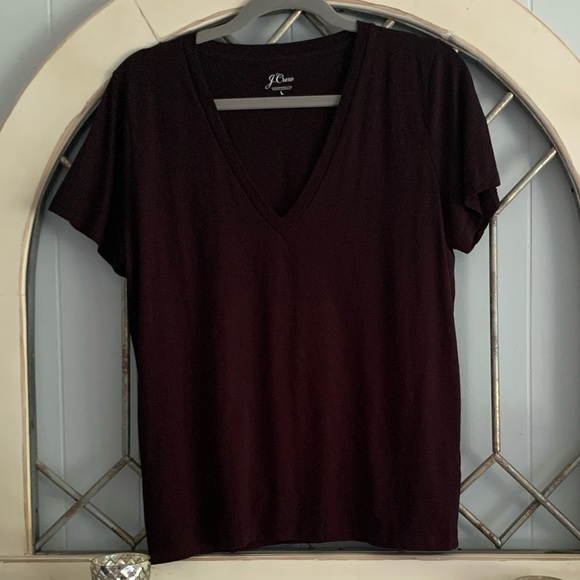 Set of 2 J Crew Cotton V-Neck T-Shirts, Large - Picture 8 of 11